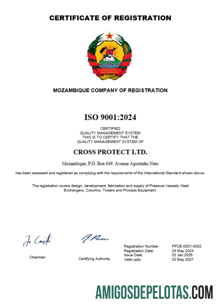 Certificado de Registro de Empresa em Moçambique para download, modelo Word e PDF